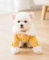 Cotton-Padded Coat with Denim Collar